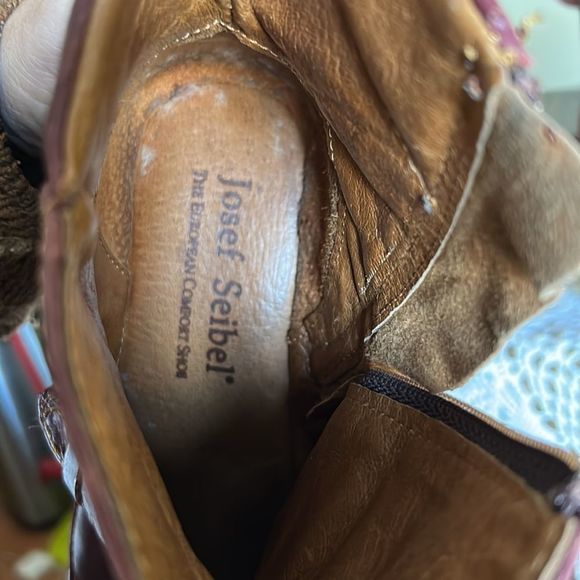 Josef Seibel Leather boots, size 38‎ - Picture 14 of 14